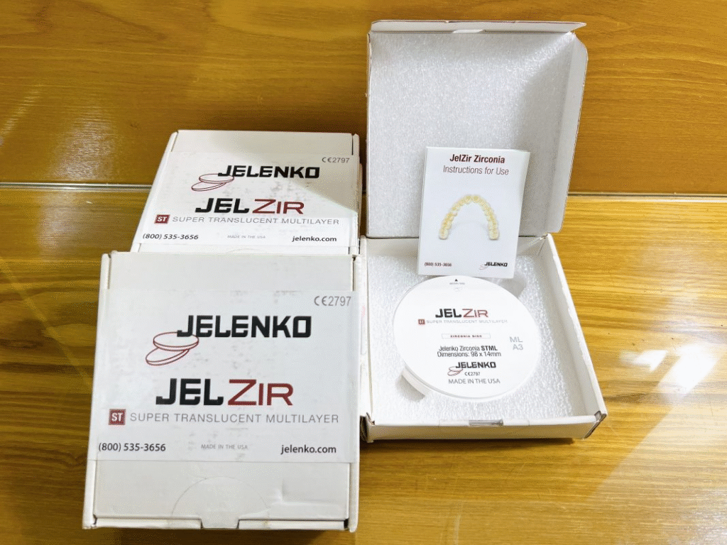 Răng sứ kim loại Jelenko