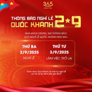 Thông báo nghỉ lễ 2/9