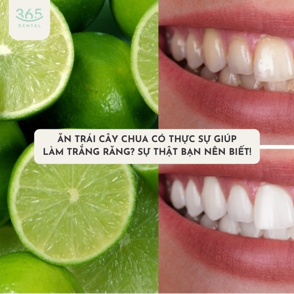 Ăn trái cây chua có thực sự giúp làm trắng răng? Sự thật bạn nên biết!